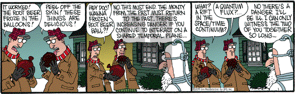 Monty on Saturday February 19, 2011 Comic Strip