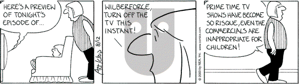 The Born Loser on Saturday August 12, 2000 Comic Strip
