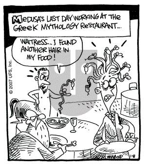 Reality Check on Monday January 8, 2007 Comic Strip