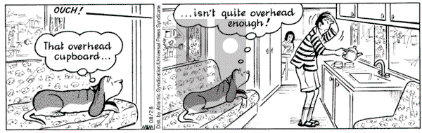 Fred Basset on Sunday October 23, 2005 Comic Strip