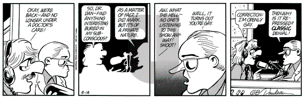Doonesbury on Saturday May 18, 1996 Comic Strip