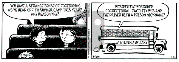 Grand Avenue on Monday July 16, 2007 Comic Strip
