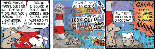 DeFlocked on Tuesday February 22, 2011 Comic Strip