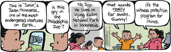 JumpStart on Monday April 8, 2019 Comic Strip