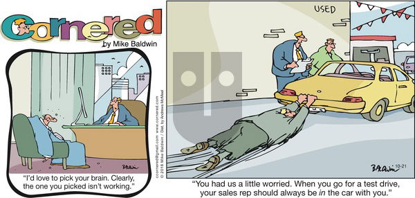 Cornered on Sunday October 21, 2018 Comic Strip