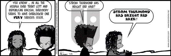 The Boondocks on Friday August 6, 2010 Comic Strip
