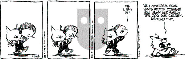 Prickly City on Friday February 4, 2005 Comic Strip