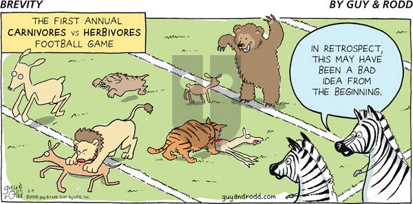 Brevity on Sunday March 9, 2008 Comic Strip