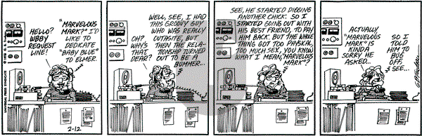 Doonesbury on Monday February 12, 1973 Comic Strip