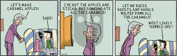Grand Avenue on Tuesday October 28, 2025 Comic Strip