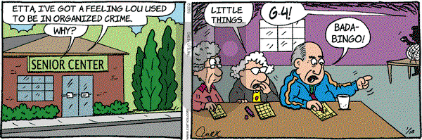 Lola on Thursday January 15, 2009 Comic Strip