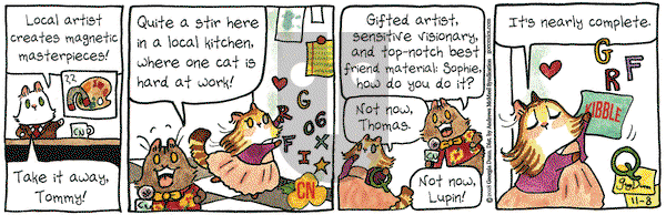 Breaking Cat News on Thursday November 8, 2018 Comic Strip