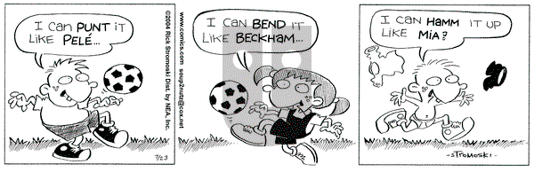 Soup to Nutz - Old on Friday July 23, 2004 Comic Strip