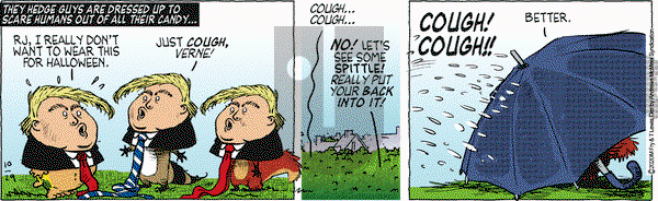 Over the Hedge on Thursday October 29, 2020 Comic Strip