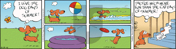 Drabble on Monday August 29, 2016 Comic Strip