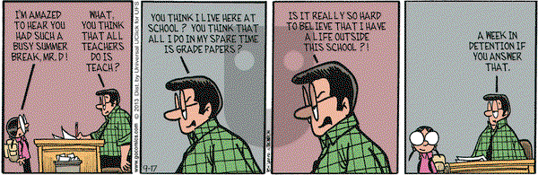 Grand Avenue on Tuesday September 17, 2013 Comic Strip