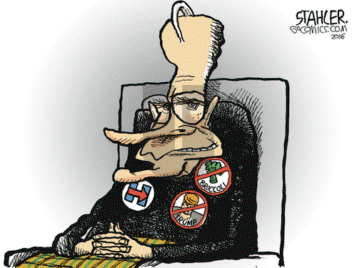 Jeff Stahler on Thursday September 22, 2016 Comic Strip