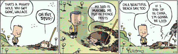 Wallace the Brave on Wednesday June 13, 2018 Comic Strip