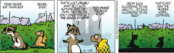 Over the Hedge on Wednesday August 25, 2021 Comic Strip