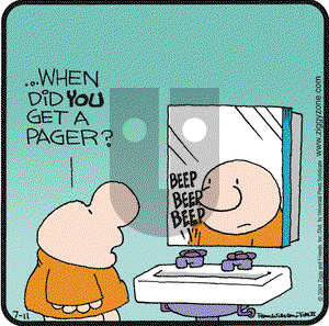 Ziggy on Wednesday July 11, 2001 Comic Strip