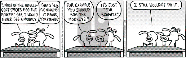 Pearls Before Swine - Wednesday January 28, 2004 Comic Strip