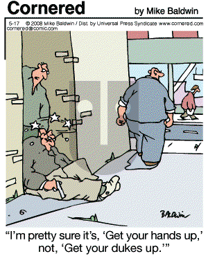 Cornered - Saturday May 17, 2008 Comic Strip