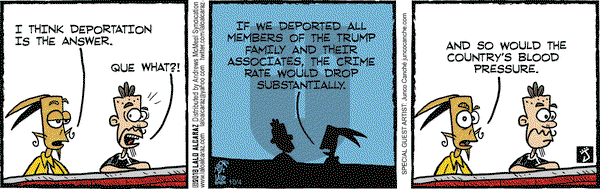 La Cucaracha on Thursday October 4, 2018 Comic Strip