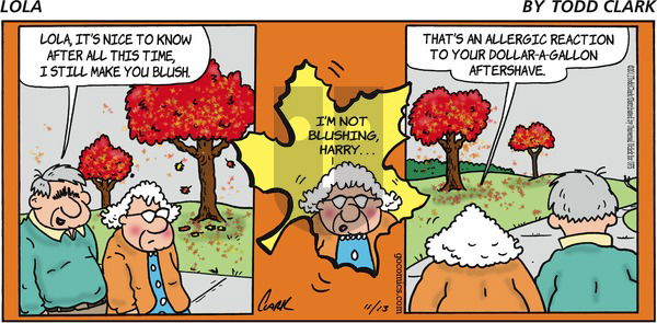 Lola on Sunday November 13, 2011 Comic Strip