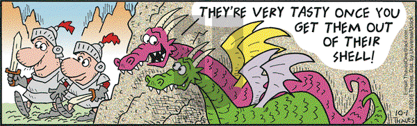 Frank and Ernest on Saturday October 1, 2016 Comic Strip