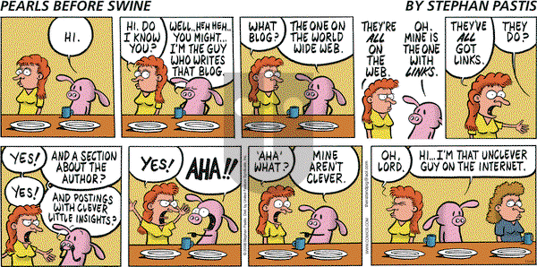 Pearls Before Swine on Sunday November 16, 2008 Comic Strip