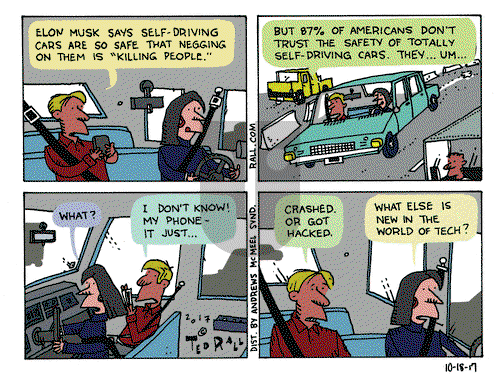 Ted Rall on Wednesday October 18, 2017 Comic Strip