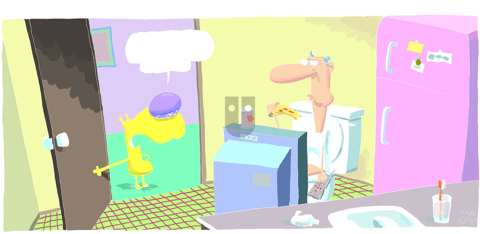 The Duplex on Sunday October 19, 2014 Comic Strip