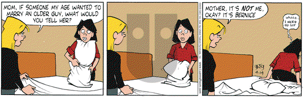 Luann - Monday April 14, 2003 Comic Strip