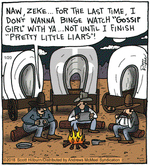 The Argyle Sweater on Saturday January 20, 2018 Comic Strip