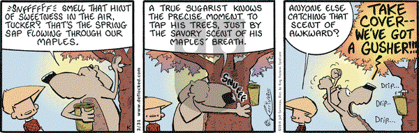 DeFlocked on Monday March 31, 2014 Comic Strip