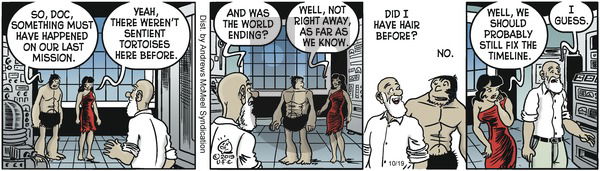 Alley Oop on Saturday October 19, 2019 Comic Strip