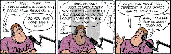 Tank McNamara on Friday June 6, 2025 Comic Strip