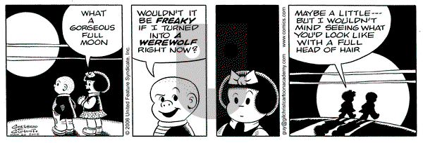 Nancy on Monday March 20, 2006 Comic Strip