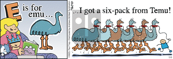 Thatababy on Tuesday May 6, 2025 Comic Strip