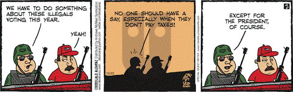 La Cucaracha on Thursday October 22, 2020 Comic Strip