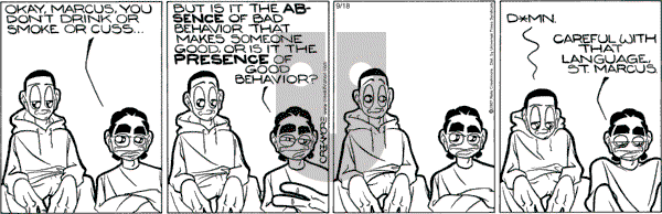 Maintaining on Tuesday September 18, 2007 Comic Strip