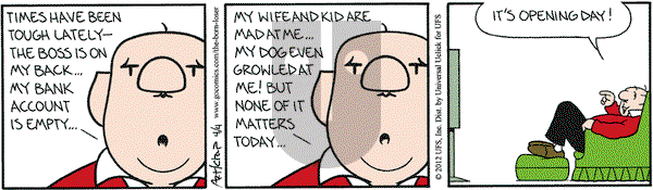The Born Loser on Wednesday April 4, 2012 Comic Strip