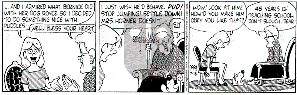 Luann on Wednesday July 18, 2001 Comic Strip