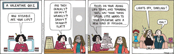 Cathy Classics - Friday February 14, 2020 Comic Strip