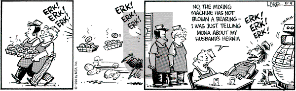 Betty on Friday August 9, 1996 Comic Strip