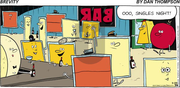 Brevity on Sunday April 29, 2018 Comic Strip