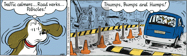 Fred Basset on Thursday March 18, 2010 Comic Strip