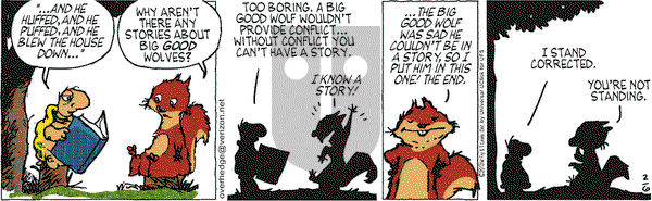 Over the Hedge on Wednesday February 6, 2013 Comic Strip