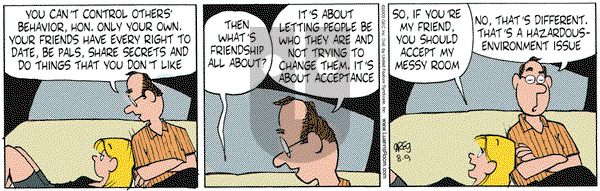 Luann on Saturday August 9, 2003 Comic Strip