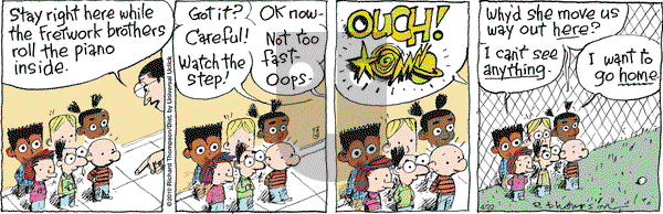 Cul de Sac on Thursday April 22, 2010 Comic Strip